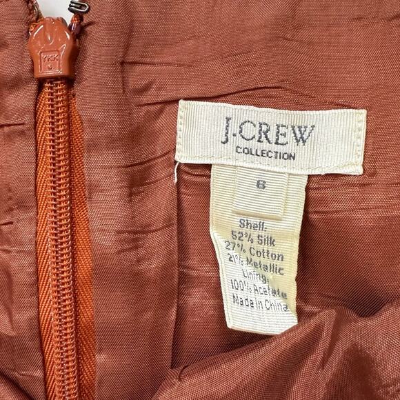 J. Crew Collection Metallic Jacquard Mini Skirt - Picture 3 of 5